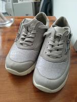Waldläufer Sneaker Turnschuhe Damen silber grau Hessen - Fulda Vorschau