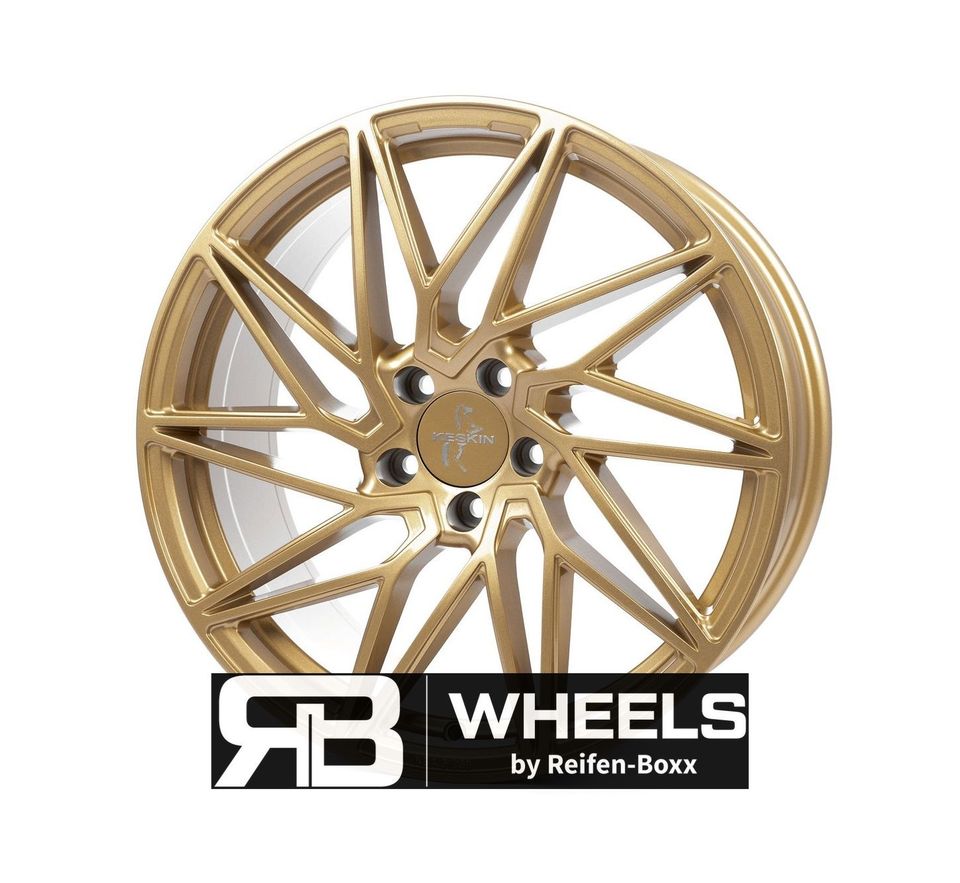 ✅ 4x KESKIN KT20 "NEU" 4x 8,5x19 FELGEN SATZ #F1950# / AUDI A3 S3 GY 8V 8P SPB LIM A4 B8 A6 F2 4G TT 8J // CUPRA SEAT LEON KL 5F / SKODA KAROQ NU OCTAVIA NX 5E 1Z SUPERB 3T FELGENSATZ 19ZOLL RB-WHEELS in Nufringen