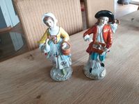 2 Porzellanfiguren ähnlich Sitzendorfer Porzellan Markthändler Bayern - Königsbrunn Vorschau