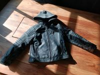 Kinder Lederjacke schwarz der Marke Guess ungetragen Gr. 134/140 Bayern - Taching Vorschau