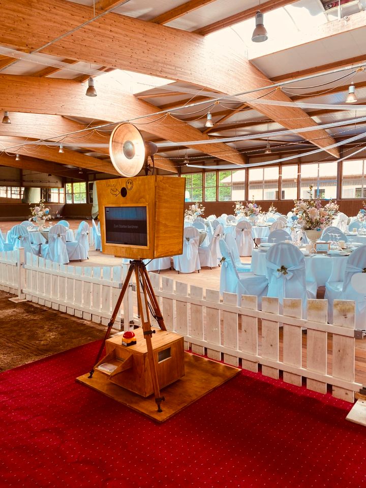 Fotobox Photobooth mieten leihen Hochzeit Geburtstag in Bomlitz