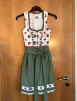 Süßes Dirndl mit Rosen rot/weiß/grün Baden-Württemberg - Schemmerhofen Vorschau