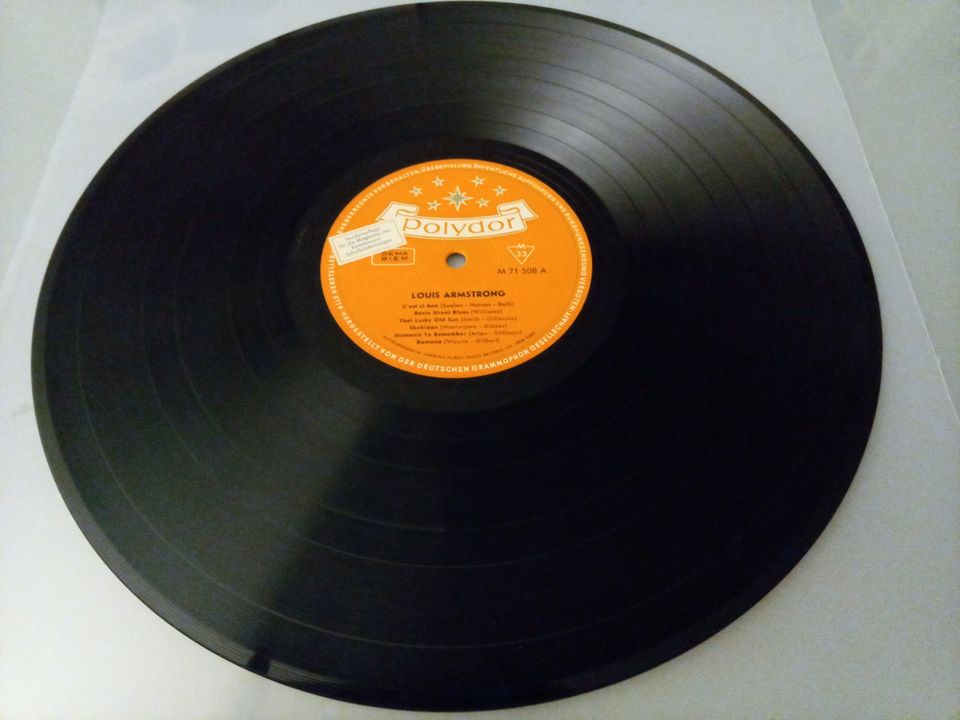 Louis Armstrong Vinyl Album – Singt Und Spielt Welterfolge – 1961 in Köln