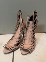 Zara High Heels Schnürung rosa Gr. 36 Bayern - Augsburg Vorschau