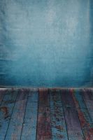 Foto Hintergrund Vinyl Blau mit Holzboden 1,75m x 3,50m Niedersachsen - Lohne (Oldenburg) Vorschau