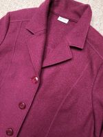 * Erfo * Jacke Blazer Wolle 42 44 L weinrot burgund Janker w neu Niedersachsen - Norden Vorschau