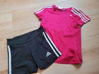 Adidas climacool Shorts T-Shirt Mädchen Größe 128 Sachsen - Bannewitz Vorschau