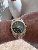 Rolex Datejust 41 Stahl Gold Diamanten Ziffernblatt Grün Fullset Niedersachsen - Hildesheim Vorschau