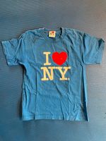 blaues T-Shirt "I love NY" in XS München - Schwabing-West Vorschau