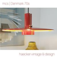 danish design ❗️ Lampe rot zu mid-century poulsen ph retro 70er Berlin - Mitte Vorschau