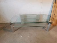 TV Tisch TV Rack Silber Glas Fernsehschrank Nordrhein-Westfalen - Geldern Vorschau