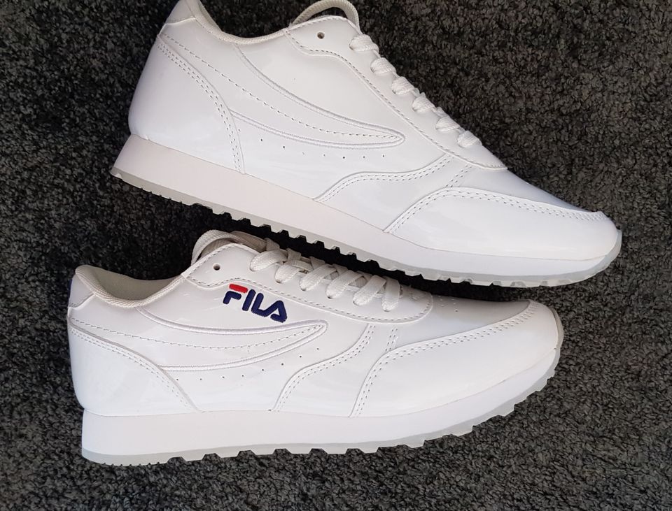 FILA Damen Orbit Zeppa Low Wmn Sneaker, Weiß, Größe 38 - NEU !! in Karlsruhe