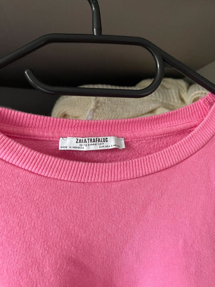 ZARA Sweater Pulli Pullover Sweatshirt Damen pink S 36 M 38 in München
