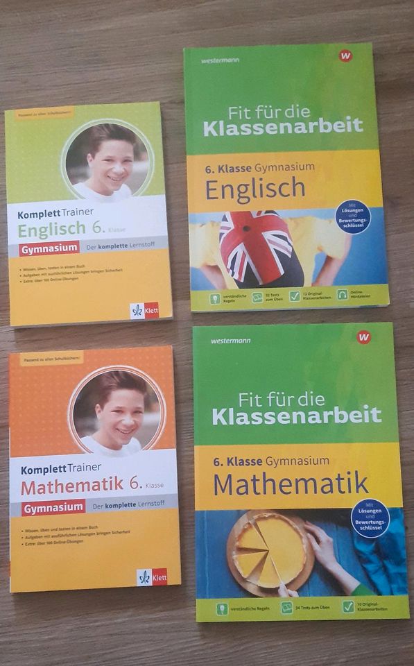 Mathematik, Englisch Lernstoffbücher in Dresden
