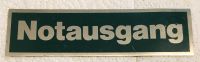 Aluschild Notausgang Bayern - Neufahrn Vorschau