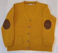 Strickjacke, Gr. 46 eigentl. 40, L/XL, gelb-meliert, neu West - Unterliederbach Vorschau