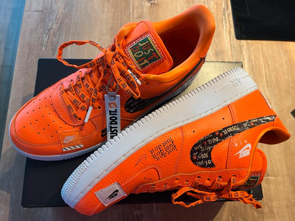 Nike Air Force 1 Low JDI Pack Total Orange in US 12 / EU 46 in  Baden-Württemberg - Wellendingen | eBay Kleinanzeigen ist jetzt  Kleinanzeigen