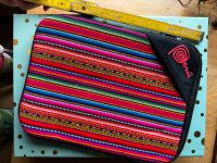 Gepolsterte Tasche für iPad im Latino / Ethno Muster aus Peru Düsseldorf - Heerdt Vorschau