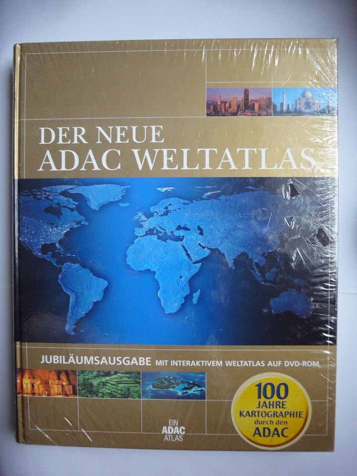 Der NEUE ADAC Weltatlas Jubiläumsausgabe 100 Jahre.... mit CD NEU in Fürth