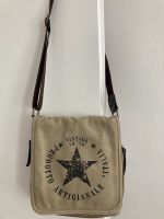 NEU❗️⭐️Tasche Vintage Umhängetasche Crossbody Bag Stern Canvas Hessen - Bad Nauheim Vorschau