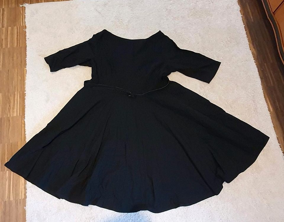 Kleid, neu, 50er Style, schwarz, 4XL in Langenfeld