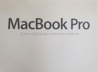 Verkaufe mein Macbook Pro 15inch 2010 im Originalkarton Nordrhein-Westfalen - Jülich Vorschau