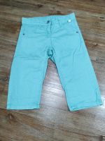 Capri-Jeans Mädchen dreiviertel Hose grün Gr. 134 Bayern - Weyarn Vorschau