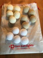 15 Cotton Balls weiß/hellbeige/ dunkelbeige für eine Lichterkette Kreis Pinneberg - Rellingen Vorschau