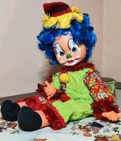 DDR Clown  Vintage alte Puppe 40 cm Hessen - Offenbach Vorschau
