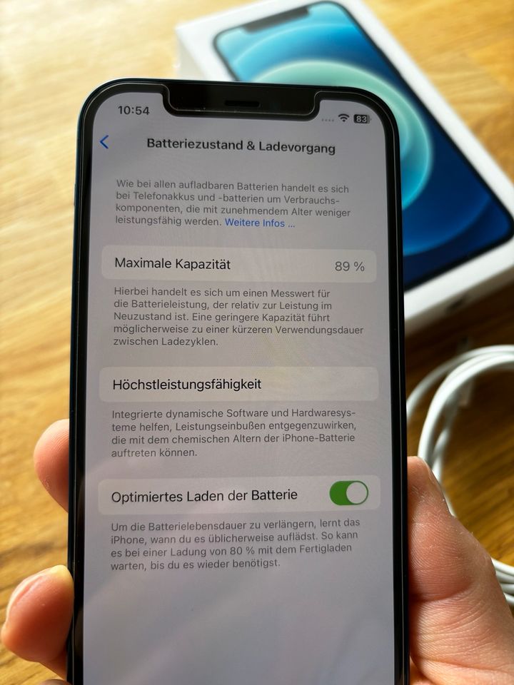 i Phone 12 blau 128 GB Top Zustand sehr gepflegt in Baden-Baden