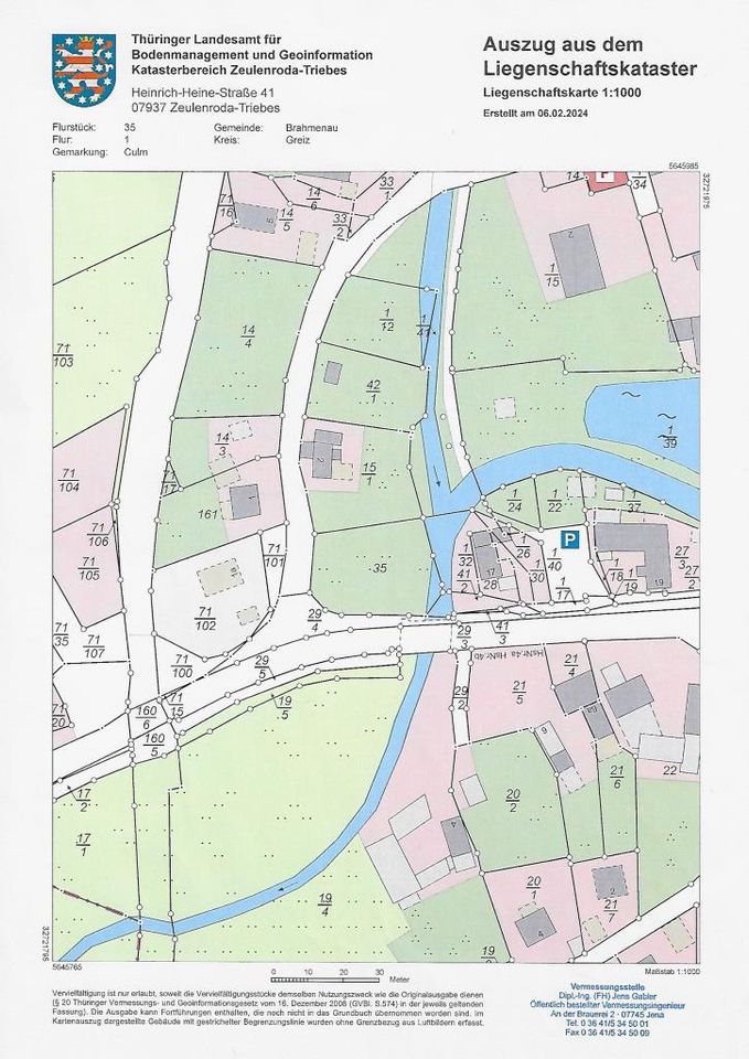 Hier könnte Ihr neues Einfamilienhaus stehen - Baugrundstück zur Errichtung eines Einfamilienhauses in Brahmenau