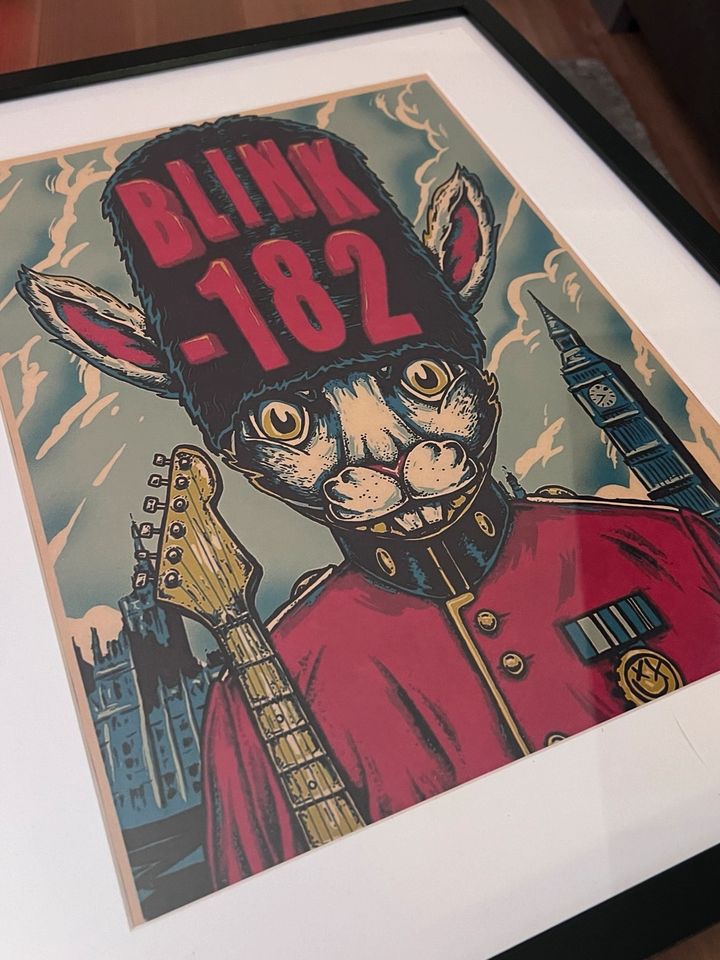 blink-182 Vintage Poster - 42x30cm in Wildeck