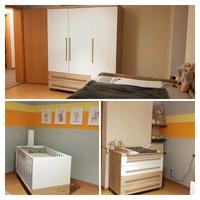 Kinderzimmer Gitterbett Wickelkommode Kleiderschrank Paidi Bayern - Weichering Vorschau
