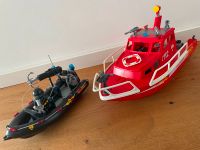 PLAYMOBIL 9503 9362 Feuerwehr Rescue + Boot SEK Schlauchboot City Berlin - Treptow Vorschau