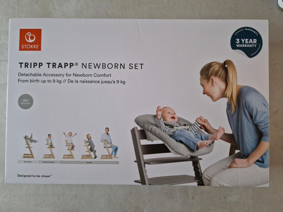 Stokke Tripp Trapp Newborn Set grau in Schwelm