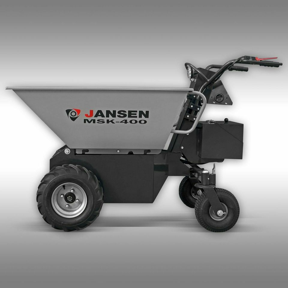 Motorschubkarre Jansen MSK-400 mit 750W Elektromotor, Minidumper in Rinteln