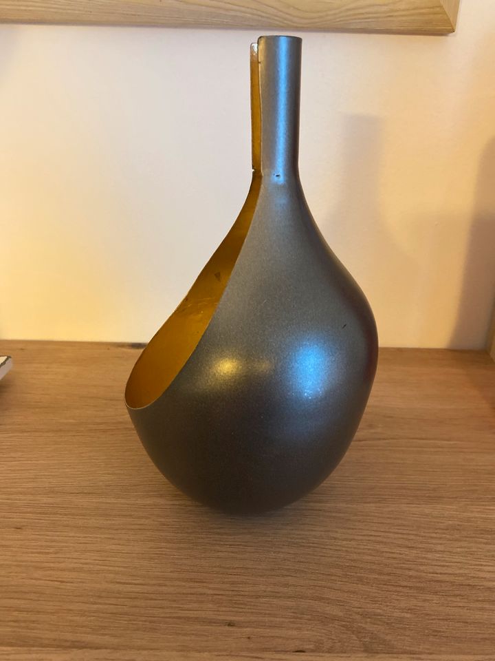 Kerzenständer Gold 21 cm hoch- Deko in Gummersbach