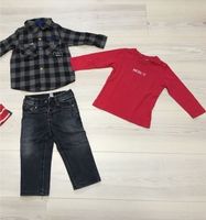 Paket Gr. 80 Hemd Jeans Poloshirt LA Chicco Mexx Junge Babypaket Brandenburg - Velten Vorschau