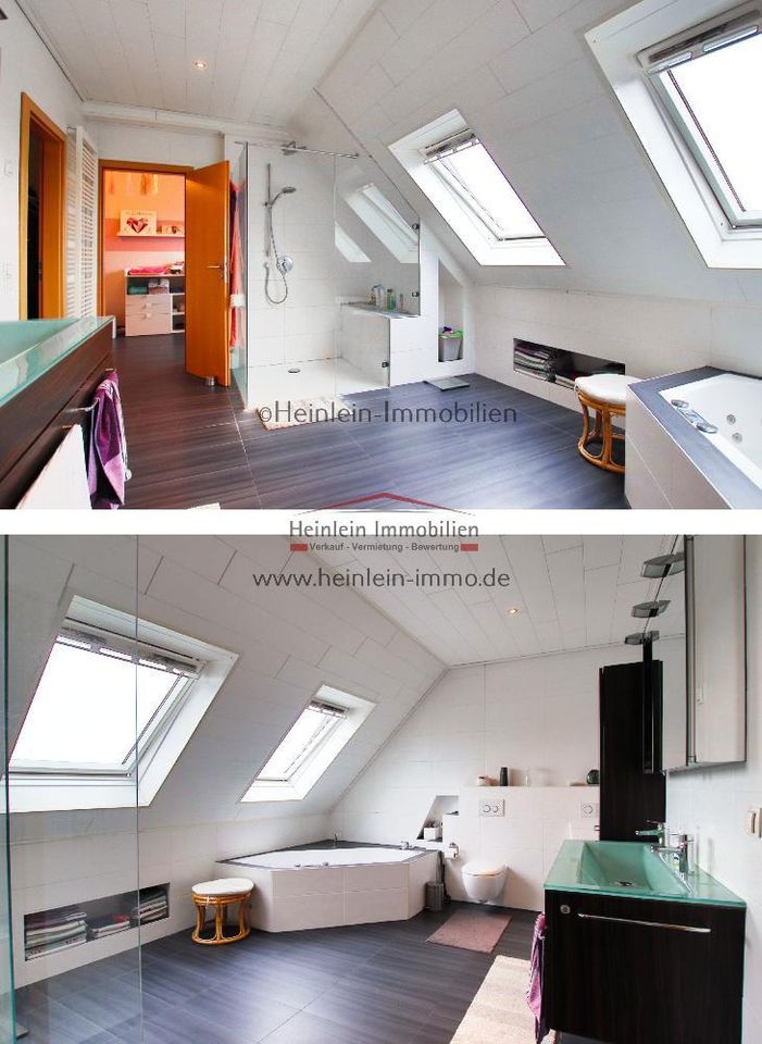2 Häuser 1 Preis - Ausbaureserve - weiteres Baufenster auf Grundstück - Bürstadt in Bürstadt