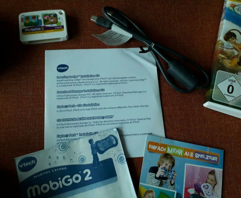 Mobigo, Mobigo2 Bundle, Mobigo Set, Spielekonsole, wie Neu! in Rangsdorf