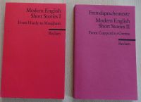 Englisch, Lektüre, Modern English Short Stories I und II, Reclam Hessen - Habichtswald Vorschau