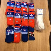 Baseball/Softball/Football Socken 9* orange, 3* blau, 3* weiss Bayern - Kiefersfelden Vorschau