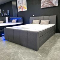 Boxspringbett 180x200 Stoff Anthrazit Bettkasten Topper Neu Ware Nordrhein-Westfalen - Oberhausen Vorschau