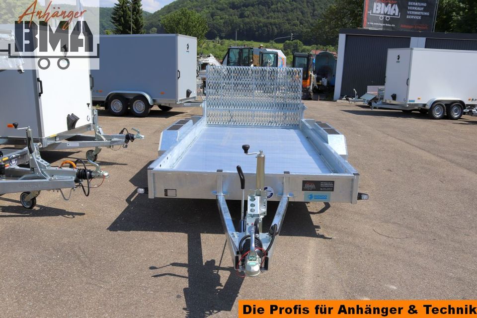 Hapert PKW-Anhänger Maschinentransporter 3500kg 405x179 ALUBODEN in Mühlhausen im Täle