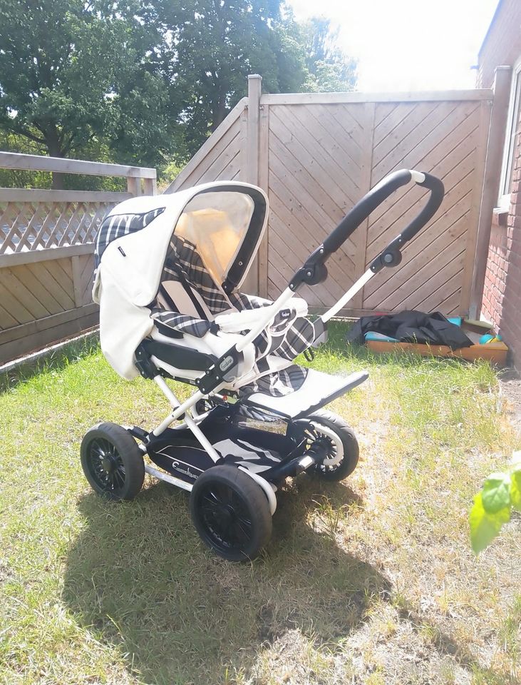 Emmaljunga Kinderwagen Limitiert in Bark