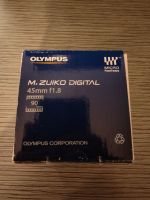 NEU OLYMPUS Pen M Zuiko Digital 45mm f/1.8 Schwarz Objektiv Bayern - Zell i. Fichtelgebirge Vorschau