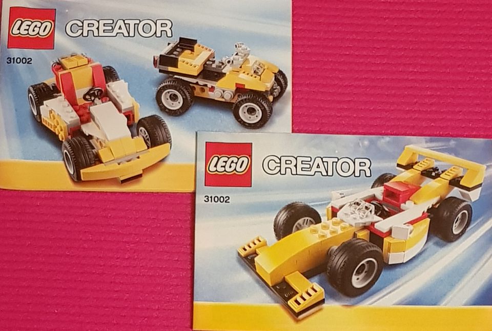 Lego 31002 Creator 3 in 1 Rennwagen Buggy,vollständig, OVP, gebr. in Kassel