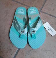 Neu, Tom Tailer Zehentrenner,  Flip Flops, Gr. 37, blau, türkis Köln - Porz Vorschau
