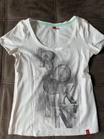 Damen T-Shirt in weis von EDC von ESPRIT Gr. S Bayern - Bad Staffelstein Vorschau