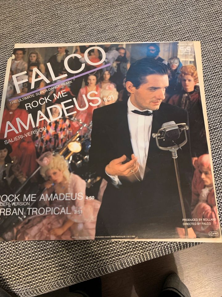 Falco Maxi Single Rock me Amadeus- Original in Schkeuditz